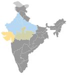 Inde • |0730/1036| • dynastie Pratihara: carte